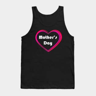 Mothers Day with Heart Tank Top
